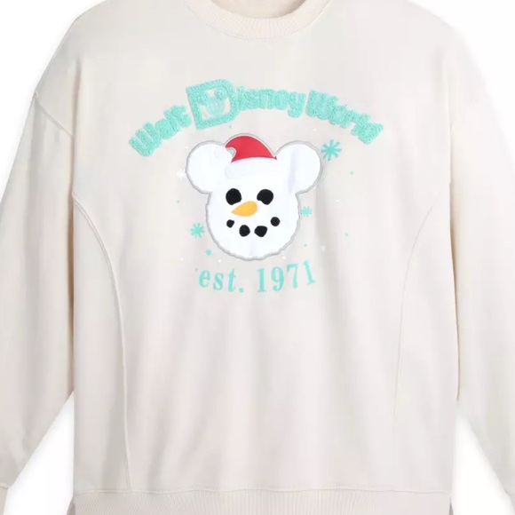 NWT Snowman WDW Sweatshirt - Picture 1 of 3